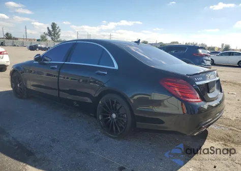 2017 Mercedes-Benz S 550 из США, поврежденный, VIN WDDUG8CBXHA317501
